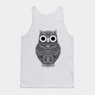 Geometric Owl 1 Tank Top